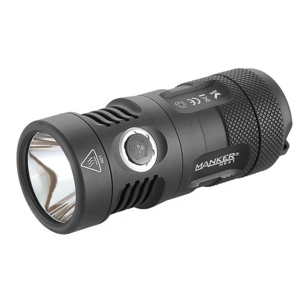 Manker MK41 HD kompaktiškas žibintuvėlis, neutraliai balta