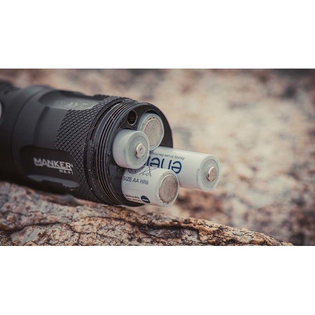 Manker MK41 HD kompaktiškas žibintuvėlis, neutraliai balta