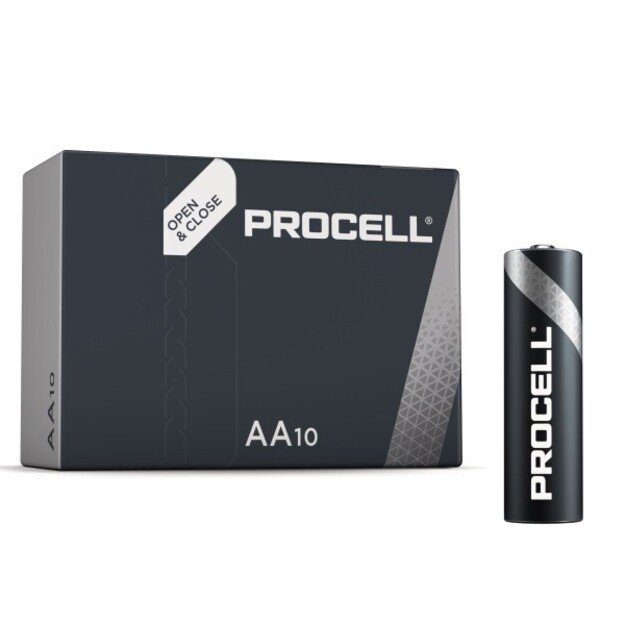 Duracell Procell LR6 AA elementai, 10 vnt.