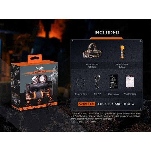 Fenix ​​HM75R SE žibintuvėlis