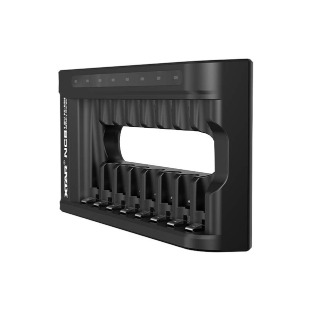XTAR NC8 įkroviklis AA/AAA 1,2V Ni-MH USB