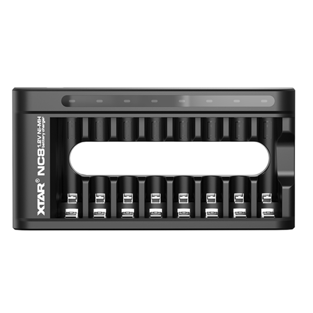 XTAR NC8 įkroviklis AA/AAA 1,2V Ni-MH USB