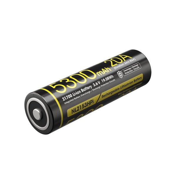 Nitecore baterija Li-Ion 21700 5300 mAh NL2153HPI