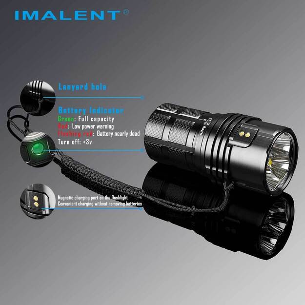 Imalent MS06 flashlight 25000lm
