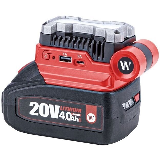 WORCRAFT USB-адаптер для аккумулятора 20V LI-ION