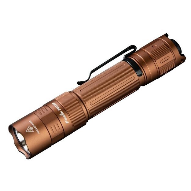 Fenix ​​​​PD32R LED žibintuvėlis su USB jungtimi Rudas
