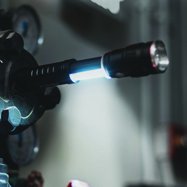 Nebo Slyde + žibintuvėlis