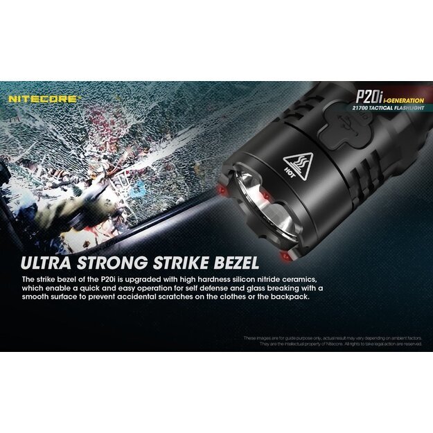 Nitecore P20i 1800lm žibintuvėlis