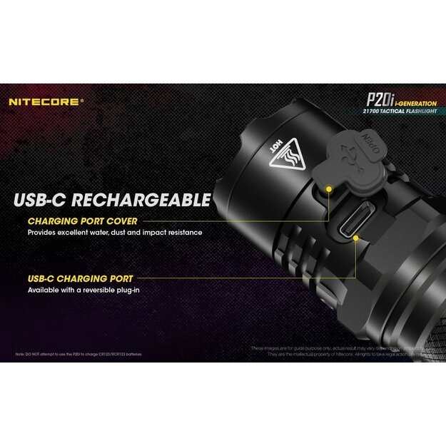 Nitecore P20i 1800lm žibintuvėlis