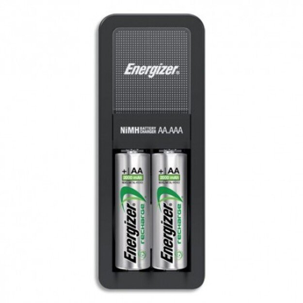 Energizer Mini baterijų įkroviklis + 2 x R6/AAA 700 mAh baterijos