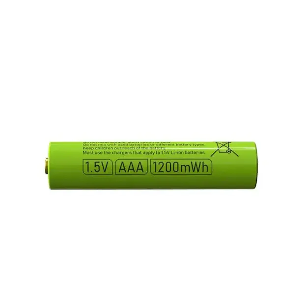 XTAR AAA 1.5V 1200mWh (ок. 750mAh) (Micro, LR03) Литий-ионные аккумуляторы (перезаряжаемые) с индикатором 4 шт.