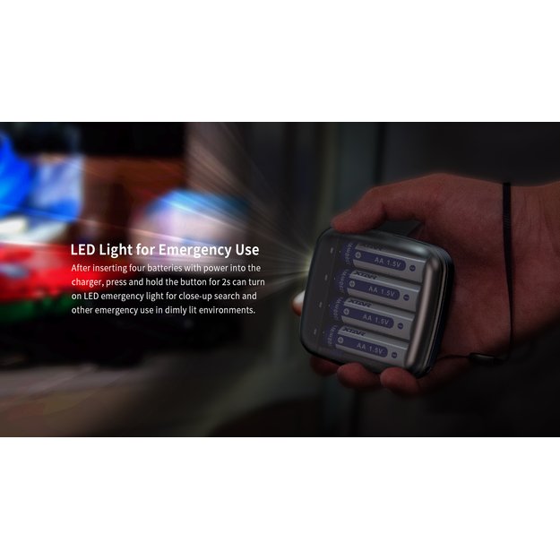 Зарядное устройство Xtar BC4 для NiMH и Li-ion аккумуляторов AA, AAA