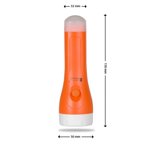 Įkraunamas LED XP-E + LED LIBOX žibintuvėlis