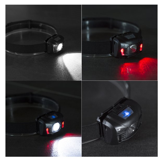 Rechargeable headlamp with motion sensor VA0020