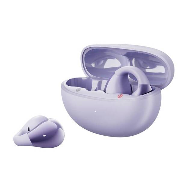 Наушники QCY Crossky Clip T33 (фиолетовый)