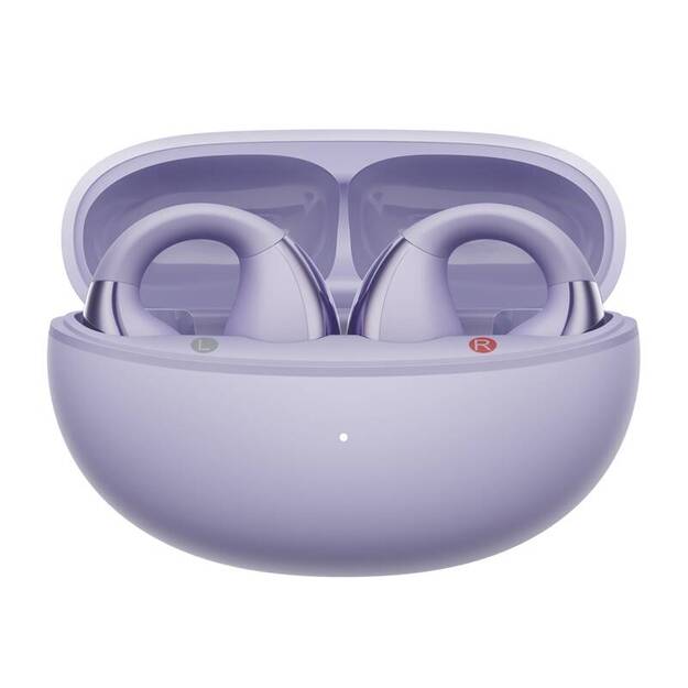 Наушники QCY Crossky Clip T33 (фиолетовый)