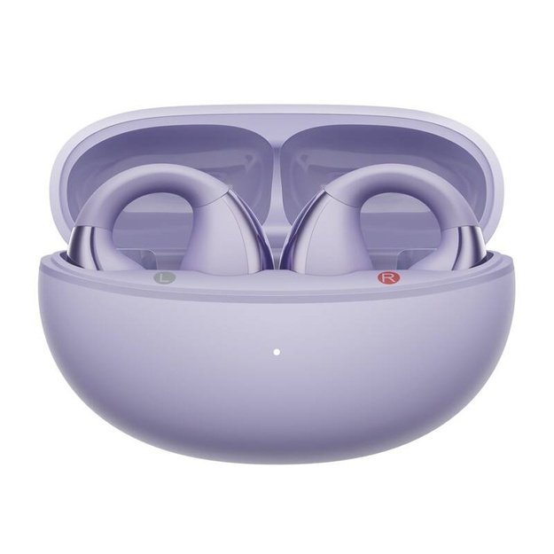 Наушники QCY Crossky Clip T33 (фиолетовый)