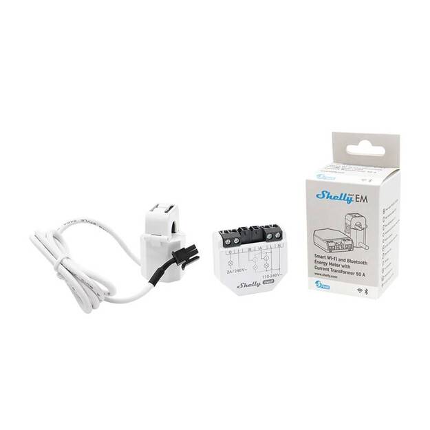 Контроллер измерения энергии Shelly EM gen3