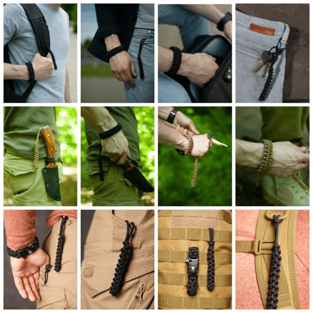 EDCX – Survival Pendant Lizzard Black