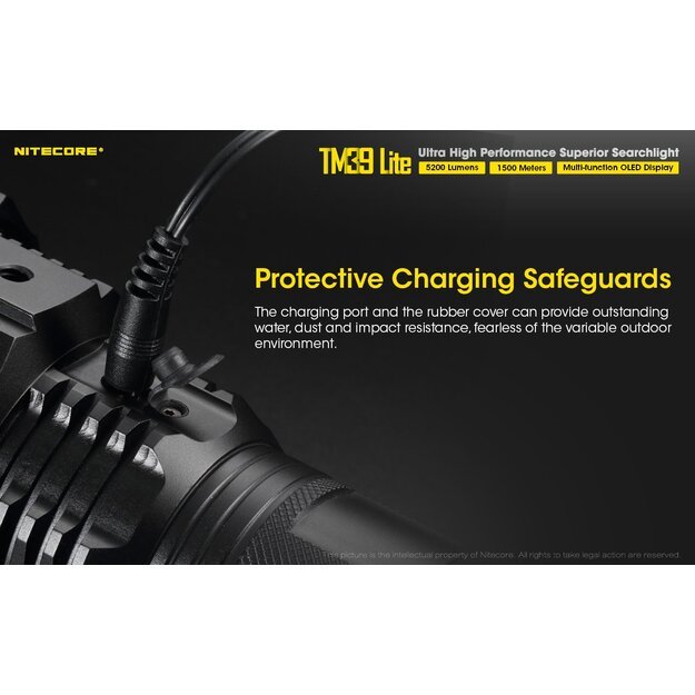 Nitecore TM39 Lite - 5200lm žibintuvėlis