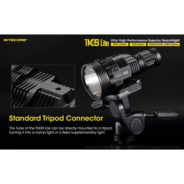 Nitecore TM39 Lite - 5200lm žibintuvėlis