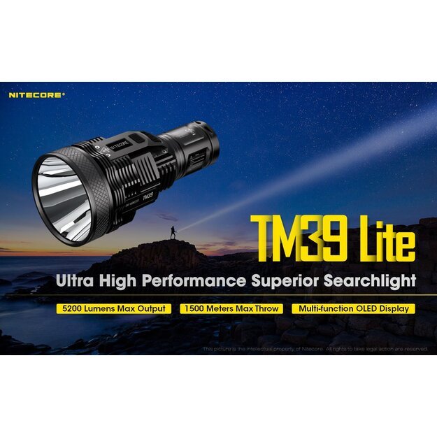 Nitecore TM39 Lite - 5200lm žibintuvėlis