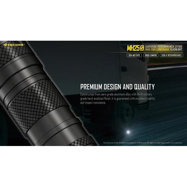 Nitecore MH25S žibintuvėlis