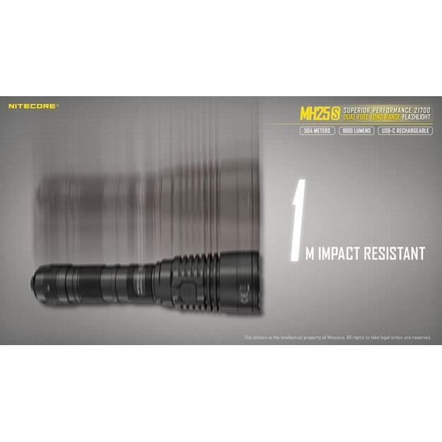 Nitecore MH25S žibintuvėlis