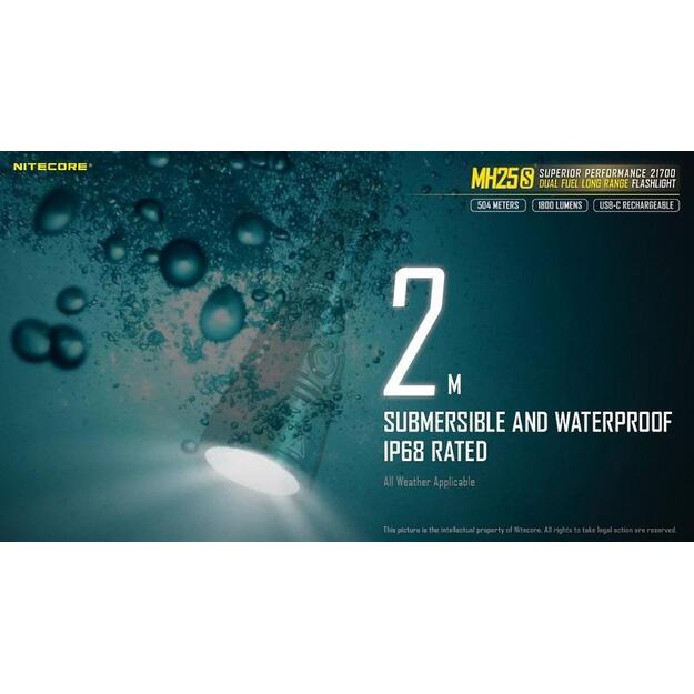 Nitecore MH25S žibintuvėlis