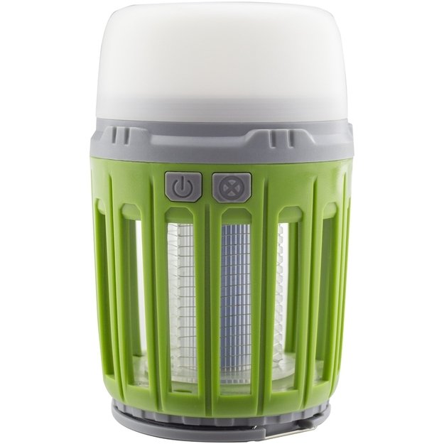 Įkraunamas žibintas su lempa nuo uodų ENTAC 3W Kemping