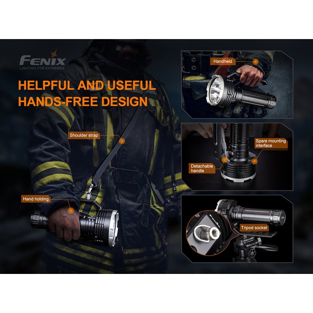 Fenix LR80R žibintuvėlis