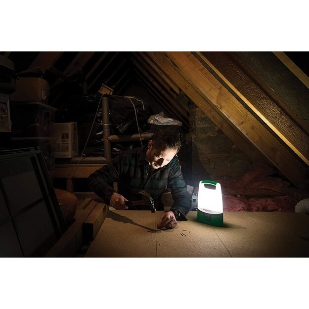 Energizer įkraunama stovyklautojo lempa 1000lm USB ŽALIA