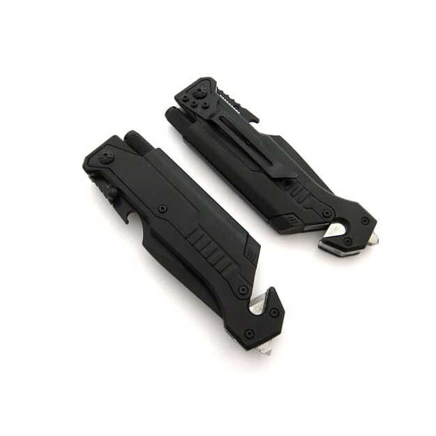 Gelbėjimo peilis su žibintuvėliu KANDAR 3IN1 N-061L