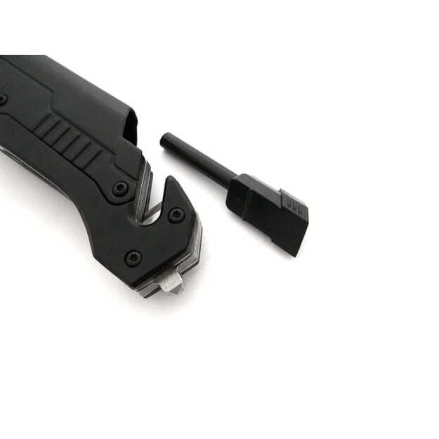 Gelbėjimo peilis su žibintuvėliu KANDAR 3IN1 N-061L