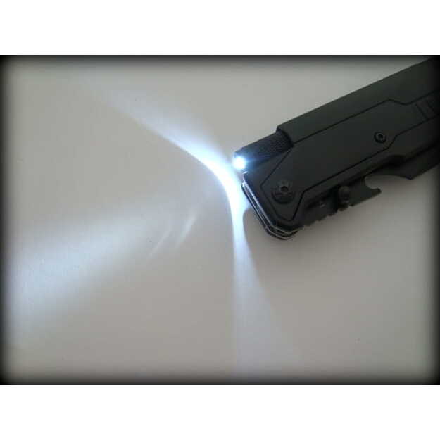 Gelbėjimo peilis su žibintuvėliu KANDAR 3IN1 N-061L