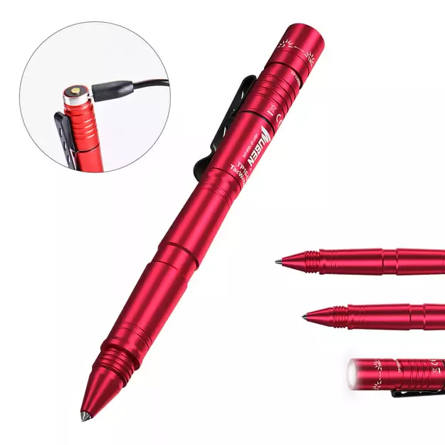 Wuben TP10-G Red Tactical Pen - Flashlight 130lm