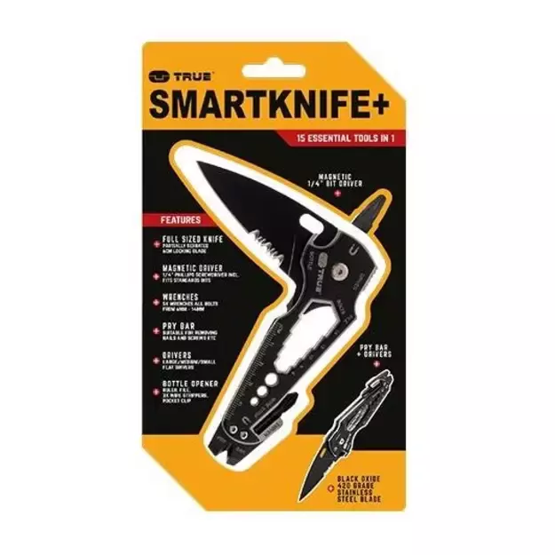 Многофункциональный инструмент True Utility SmartKnife+, 18-в-1 TU6869