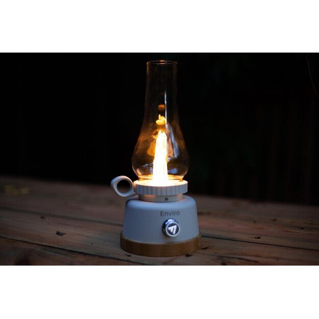 Mactronic Enviro įkraunama lempa su  liepsnos efektu, 250lm