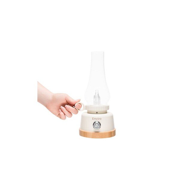 Mactronic Enviro įkraunama lempa su  liepsnos efektu, 250lm