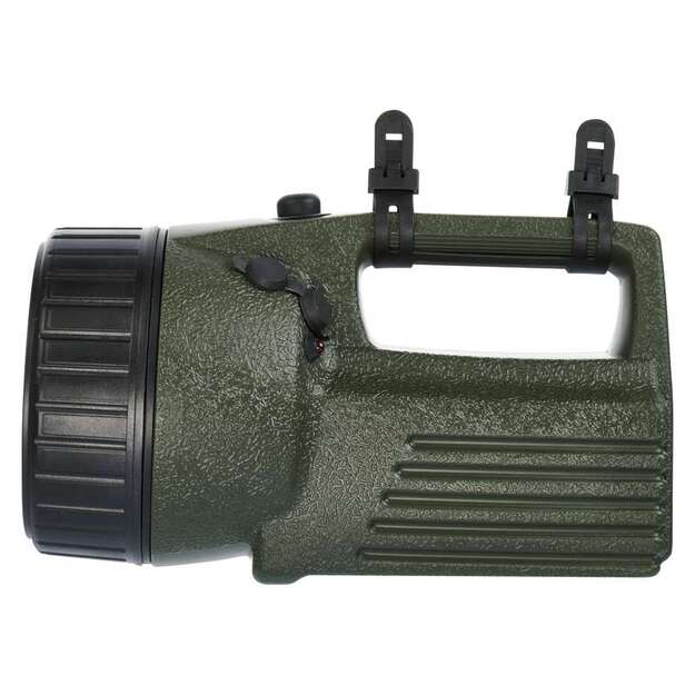 Įkraunamas žibintas 10W+COB LED diodas