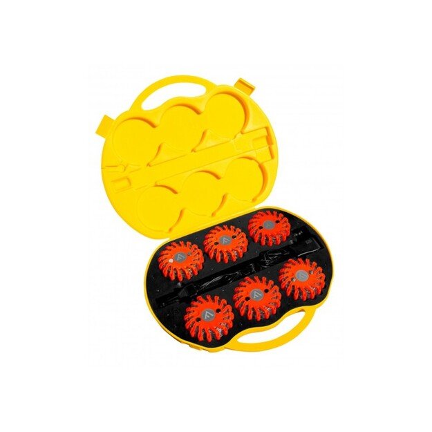 Mactronic signalinių diskų rinkinys (oranžinės sp.), 6 vnt. PSD0012