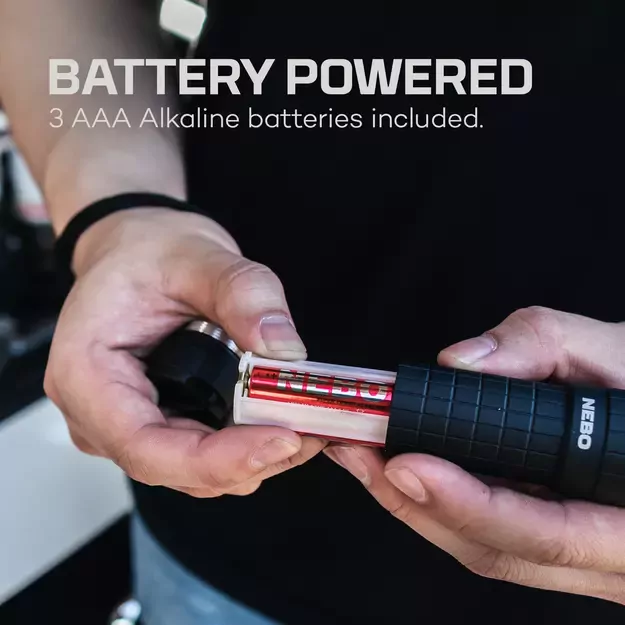 NEBO Torchy UV žibintuvėlis 3xAAA