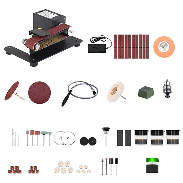 Electric mini belt sander, polisher, and sharpener 775 Full