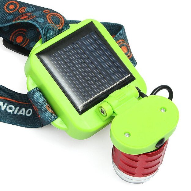 Pakraunamas žibintuvėlis su saulės baterija