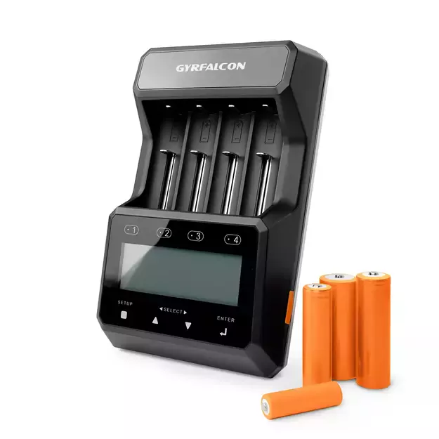 Gyrfalcon S8000 Профессиональное универсальное зарядное устройство и анализатор для всех типов аккумуляторов