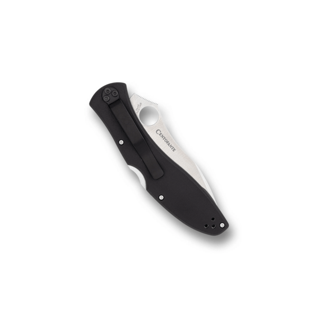 Spyderco Centofante 3 Knife Black FRN Plain (C66PBK3)