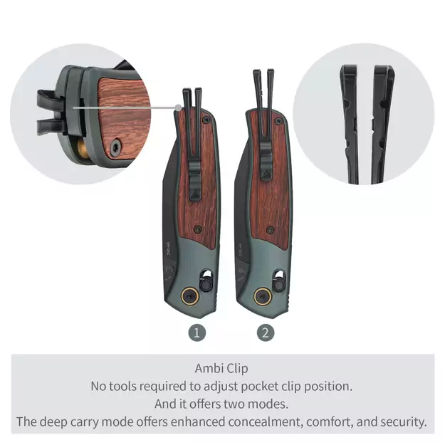 SRM 259L-AG sulenkiamas peilis