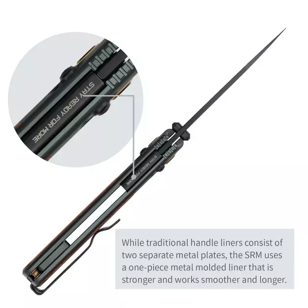 SRM 259L-AG sulenkiamas peilis