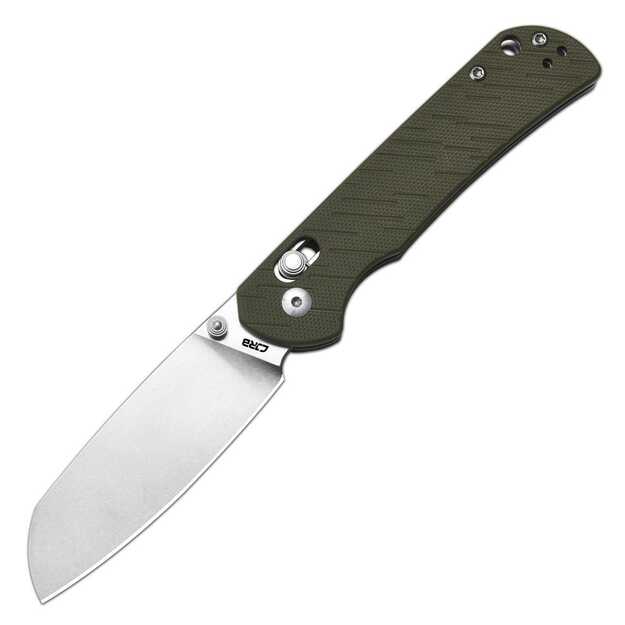CJRB Cutlery Lyrid Green G10 sulenkiamas peilis J1953-GN