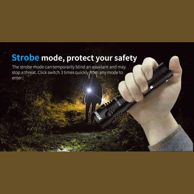 Ручной фонарь Xtar B20 1200 - НОВАЯ УЛУЧШЕННАЯ ВЕРСИЯ B20 PILOT